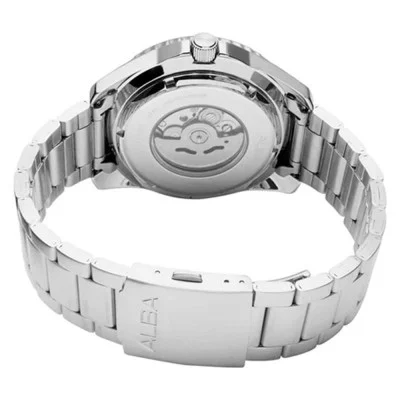 Alba 44.5Mm Active Men's Watch, Analog, Stainless Steel Strap - Silver